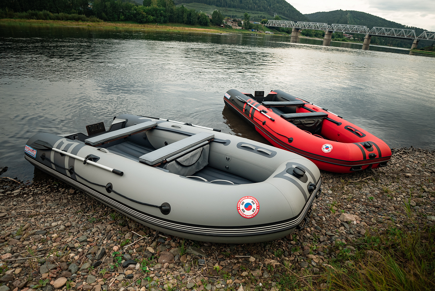 Лодка MISHIMO RIVER JET 390 под водомет в Благовещенске